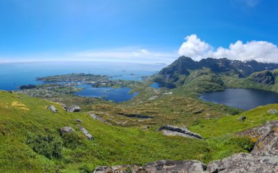 Le solstice d’été dans Les Lofoten !